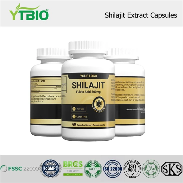 Capsiwlau Detholiad Shilajit